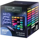 Faber-Castell Marker Textliner 46 Deskset, 24 kosov u