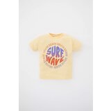 Defacto Baby Boy Regular Fit Palm Pattern Short Sleeve T-Shirt | shoptok.hr