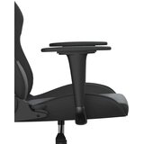  Masažni gaming stol črno umetno usnje | Shoptok.si
