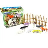 Magic Toys Divje živali paket figuric z ograjo | Shoptok.si