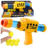  Foam Ball Gun School Bus Yellow 6 pcs. | Shoptok.si