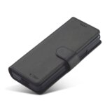 Onasi Wallet denarnica usnjena preklopna torbica Samsung Galaxy Z Fold 6 - črna | Shoptok.si