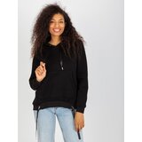 Och Bella Sweatshirt-TW-BL-BL-1003.95P-black Cene