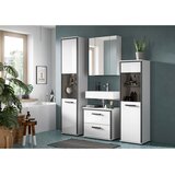 MID.YOU Kopalnica Kojak, Bela, Antracit, 3-Delna | Shoptok.si