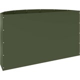  Cvetlično korito Oljčno zelena 90 x 45 x 50 cm Jeklo, (5000207544) | Shoptok.si