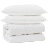  Duvet s jastucima s jastukom 3 kom. Bijela Mikrovlakna 260 x 220 cm,50 x 70 cm | Shoptok.si