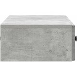 Stolna montirana na zid Betonska siva 87,5 x 34,5 x 17 cm | shoptok.hr