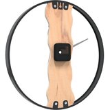  Zidni sat smeđi Ø 35 cm od željeza i hrastovo drvo | Eponuda.com
