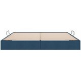  Otomanski krevet s pohranom Plava 200 x 200 cm tkanina | shoptok.hr