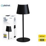 Platinet LED prigušiva punjiva stona lampa LED/4W/4000 mAh 3000/4000/5500K IP44 crna Cene