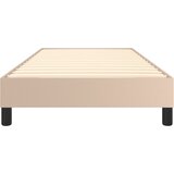  Okvir za krevet s oprugom boja cappuccina 80 x 200 cm od umjetne kože | shoptok.hr