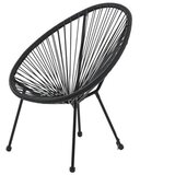 Olimp Sport Baštenska stolica Lounge crna | ePonuda.com