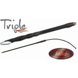 FLECK Dresurni bič TRIPLE Solid - 110 cm Cene
