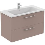 Ideal Standard siva/bež stenska omarica za pod umivalnik 100x63 cm i.life b | Shoptok.si