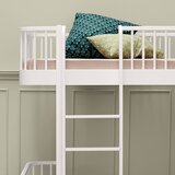 Oliver Furniture® nadstropna postelja original loft bed 90x200 white | Shoptok.si