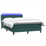  Krevet s oprugama i madracem tamnozeleni 160x210 cm baršunasti | shoptok.hr