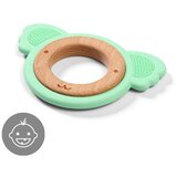BabyOno silikonsko drvena grickalica za zube Koala, zelena | shoptok.hr