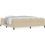  Konstrukcija postelje Svetlo zelena siva 200 x 200 cm blago, (5000126758) | Shoptok.si