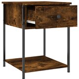  Noćni ormarići 2 kom boja hrasta 44x45x58 cm konstruirano drvo | shoptok.hr