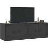 vidaXL TV ormarići 2 kom crni 67 x 39 x 44 cm čelični | shoptok.hr