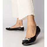 Gemre Black ballet flats adorned with a bow Maddalena | shoptok.hr