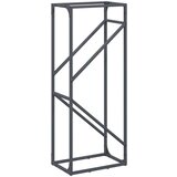  stojalo za drva antracit 40x25x100 cm hladno valjano jeklo | Shoptok.si