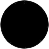  Ogledalo crno 40 x 3 cm željezno okruglo za unutarnju upotrebu | Eponuda.com