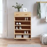 Shumee Omarica za čevlje sonoma hrast 60x35x105 cm inženirski les, (20796035) | Shoptok.si