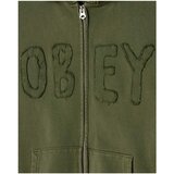 Obey Hybrid faded zip hood Zelena | shoptok.hr