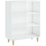  Komoda sjajna bijela 69,5x32,5x90 cm od konstruiranog drva | Shoptok.si