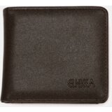 TOSN Moška denarnica Cuikca Logi temno rjava | Shoptok.si