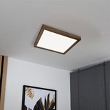  Brilagi-LED prigušiva svetiljka WOODY FRAME LED/50W/230V hrast 60x60 cm IP44 + daljinski upravljač | Eponuda.com