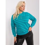 RELEVANCE Blouse-RV-BZ-9243.27P-turquoise | shoptok.hr