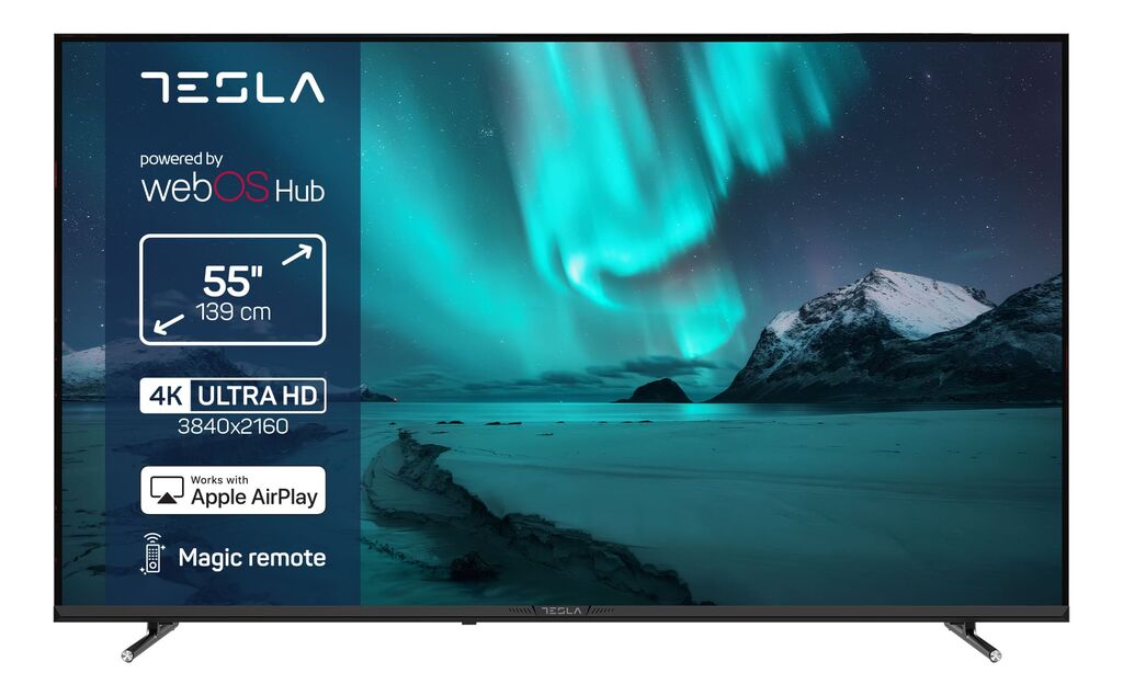 TV 55E655BUW 4K WebOS Miracast-AirPlay Magic Remote Control