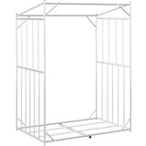  Stalak za drva za ogrjev s kišnom navlakom 150x100x200 cm | Eponuda.com