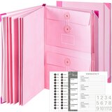 INF Harmonika mapa za dokumente, velikost A4 z razširljivimi mapami Pink, (21734616) | Shoptok.si