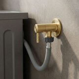 REA Bath Kutni ventil 1/2" x 3/4" Brush Gold | shoptok.hr