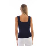 Dewberry 60108 Womens Sleeveless Blouse - Strappy Tank Top-NAVY | shoptok.hr
