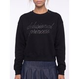 Sinsay Crewneck dukserica od pamuka s dekorativnom aplikacijom Slike
