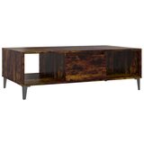 The Living Store Klubska mizica dimljeni hrast 103,5x60x35 cm iverna plošča - Klubska Mizica, (21421424) | Shoptok.si