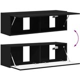 3 TV omarica 5 pcs Črna - - črna - 65.4 - 31 x 29,5 x 100 cm - 2025-vidaXL-Uvoz_2 | Shoptok.si