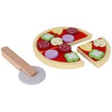 ECO TOYS drvena pizza s rezačem | shoptok.hr