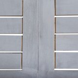  7-dijelni vrtni blagovaonski set masivno bagremovo drvo sivi | shoptok.hr