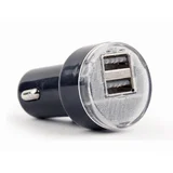 USB punjač za auto 2 porta 2,1A, black, EG-U2C2A-CAR-02