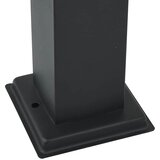  Stupić s utičnicom 3 kom 50 cm crne IP44 | shoptok.hr