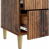  Noćni ormar Staro drvo 43 x 34,5 x 48 cm Konstruirano drvo | Eponuda.ba