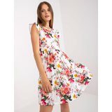 RUE PARIS Dress-RV-SK-8020.99-white-red | Shoptok.si