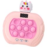  Senzorna Pop-It igračka Jednorog s zvučnim i svjetlosnim efektima - roza | shoptok.hr