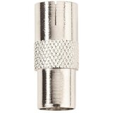 SCHWAIGER Koaksijalni adapter (IEC utikač, IEC utičnica, Metal, Poniklano, 1 Kom.) | shoptok.hr