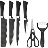 IZMAEL Set kuhinjskih noževa YT - 40865 - Crna Cijene